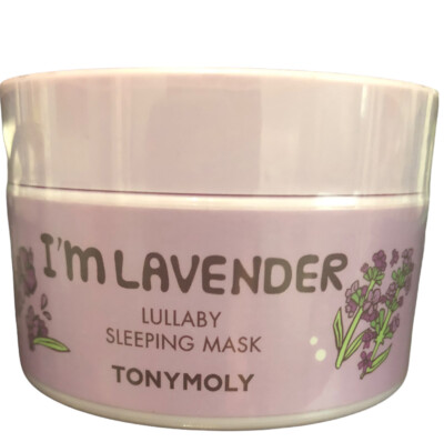 Tony Moly, I'm Lavender, Lullaby Sleeping Beauty Mask, 3.52 fl. oz (100 g)Sealed