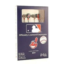 Cleveland Indians IHIP Earbuds Chief Wahoo Retired Logo