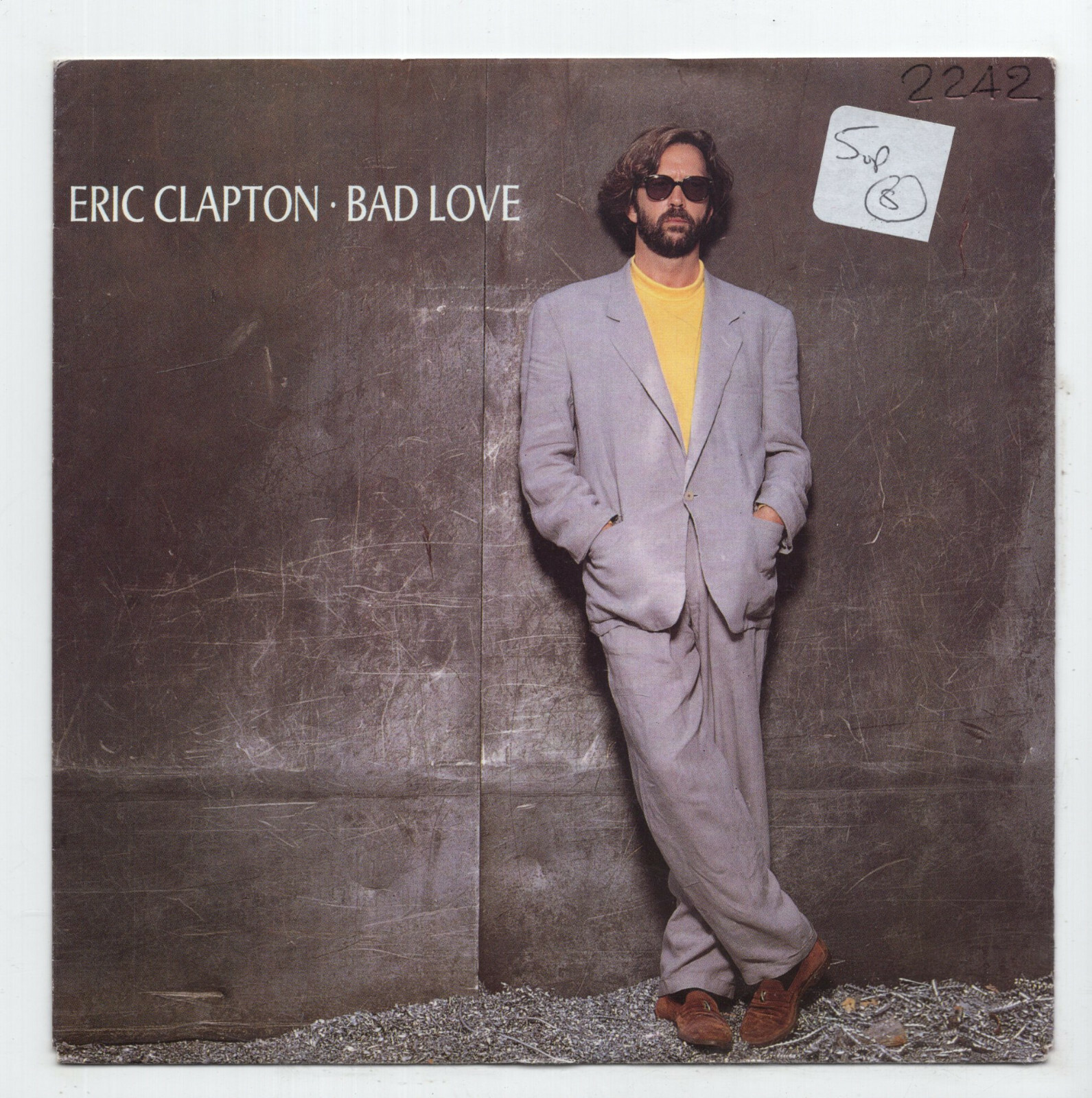 (F500) Eric Clapton, Bad Love - 1989 - 7"" vinyl