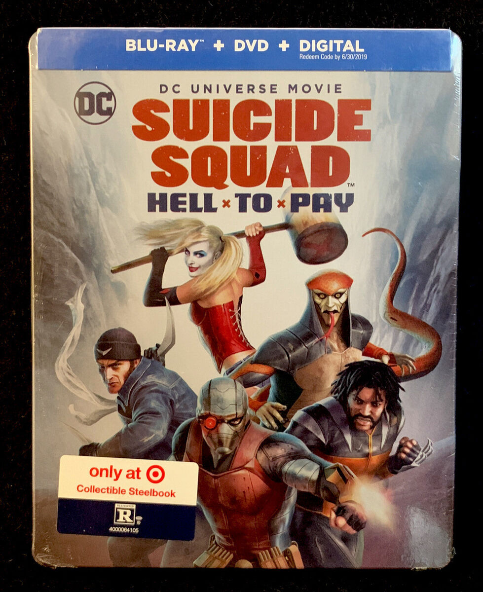 Suicide Squad Hell to Pay DVD Menu 