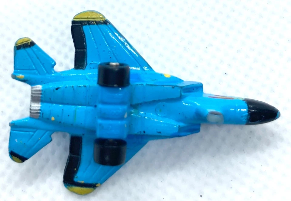 Avión de combate Galoob Micro Machines 1987 azul F-15 Eagle 5at, excelente estado Foto 4 de 4