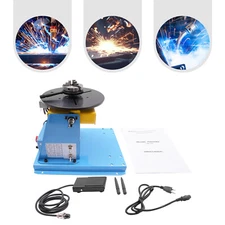 10KG Rotary Welding Positioner Turntable Table Welding Position 0-90° 1-12rpm