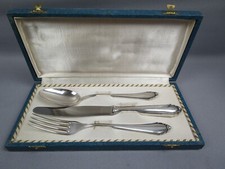 BSF Platura - 1 Besteckset - 3 Teile - 90er Versilberung