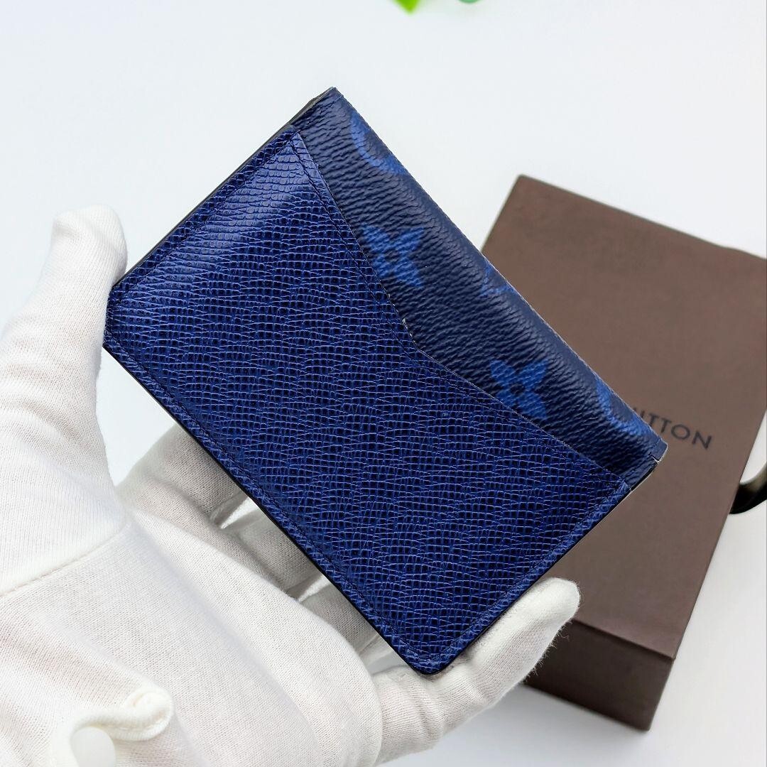 LOUIS VUITTON Organizer De Poch Taigalama Cobalt M30301 from Japan