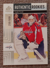 Todd Ford (Capitals) 2011-12 SP Game Used hockey ROOKIE CARD (only 699 made)