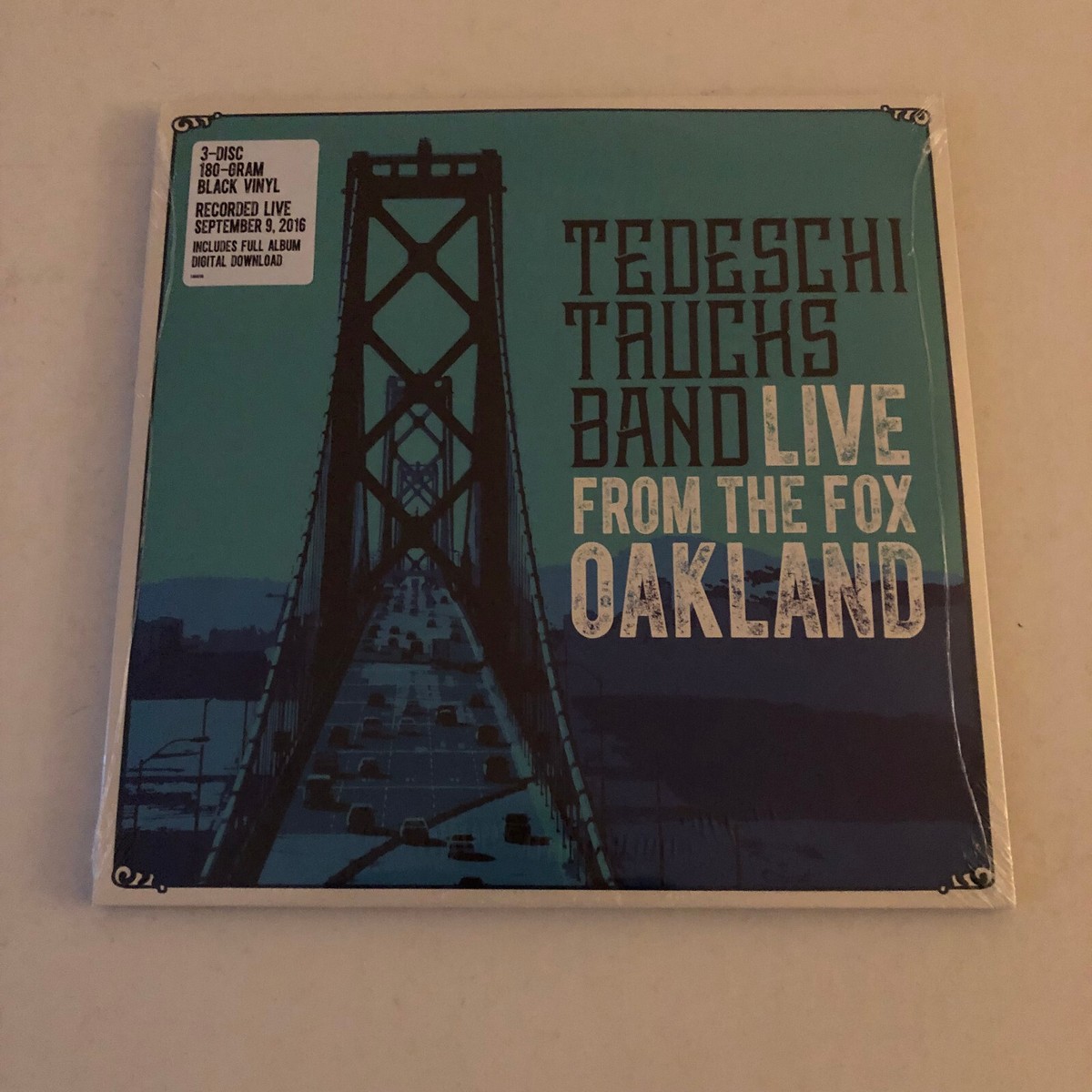 米3LP Tedeschi Trucks Band Live From The Fox Oakland FAN00106  未開封 /00780 Tedeschi Trucks Band: Live From The Fox Oakland 3 LP, 180