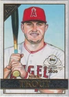 2020 Topps Gallery Mike Trout National Baseball Card Day #GP-1 LA Angels
