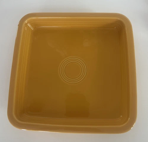 Fiesta Marigold 8.5" Square Utility Tray Napkin Holder New