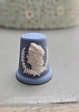 Jasperware Wedgwood Blue Thimble Kings & Queens of  England Collection Henry Vii