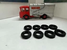 lesney matchbox King size K-7 refuse truck (TIRES ONLY)