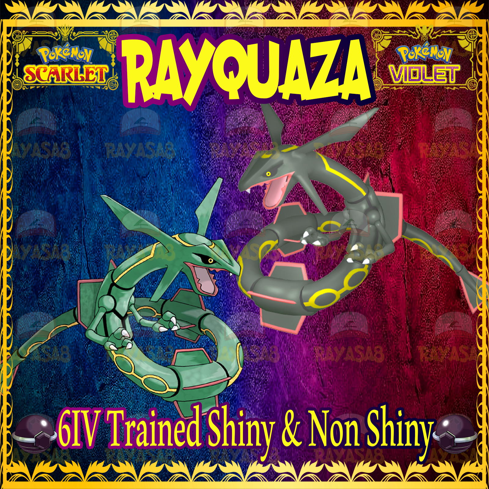 Discuss] There's a shiny Rayquaza in the new Pokemon Anime Poster