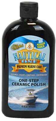 Nautical One Marine 1-Step Ceramic Polish 16 oz - Boat ''Clean, Polish Seal!''