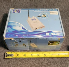 LYD Wireless Spycam  Model 203C Radio AV Reciever Small Security Camera