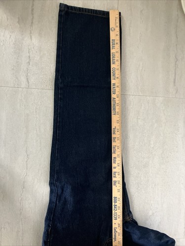 Pantalones de mezclilla Cat & Jack azules para niño cintura ajustable talla 10 Husky pierna recta nuevos - Imagen 12 de 14
