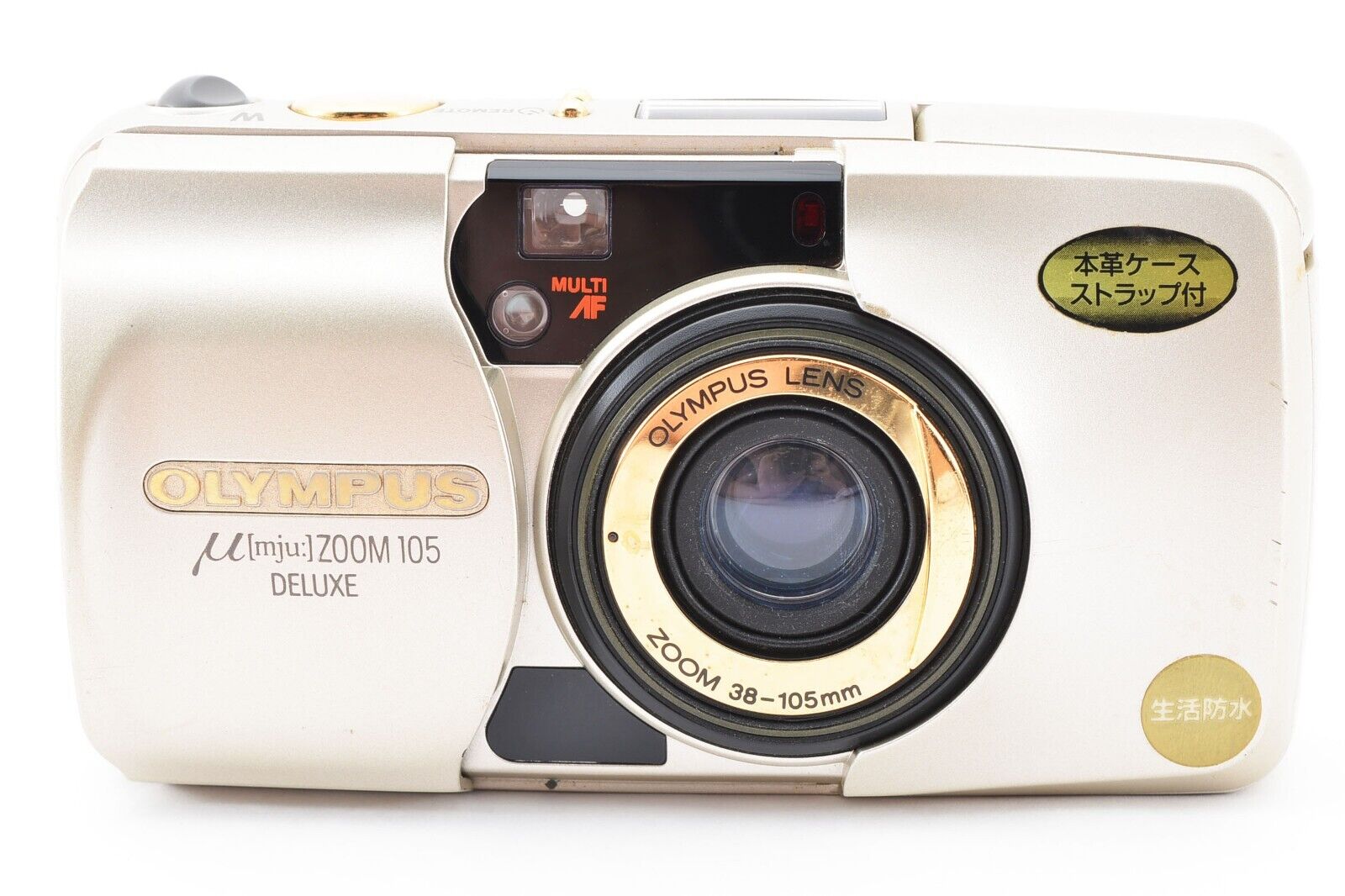 低価HOT OLYMPUS μ zoom105 deluxe (mju) ミュー xb42t-m36593192880