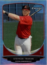 2013 Bowman Chrome Prospects Refractors #BCP123 Stryker Trahan - BB