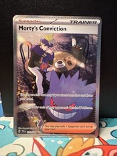 Morty's Conviction 211/162 SIR Holo English Temporal Forces MINT