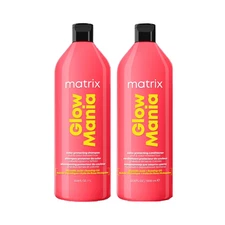 Matrix Glow Mania Color Protecting Shampoo/Conditioner 33.8 oz