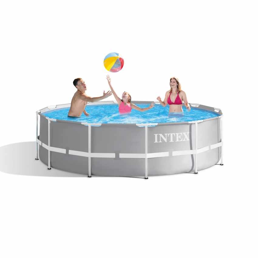Piscina Fuori Terra Intex 26716 Prism Frame Rotonda 366x99cm