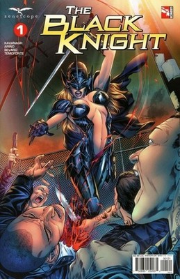 THE BLACK KNIGHT #1 VARIANT BY ZENESCOPE 2018 1$ COMIC SALE + BONUS