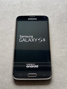 Samsung Galaxy S5 Schwarz gebraucht zurückgesetzt mit 16 Gb