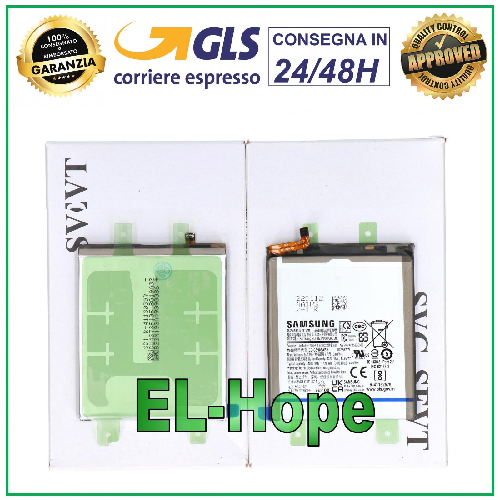 Batteria originale Samsung Galaxy S22+ 4500 mAh