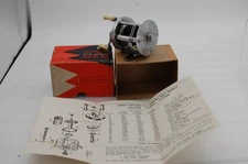 J C HIGGINS SEARS CASTING REEL 312 WITH BOX.