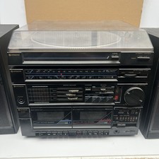 Hitachi HRD-MD16 Hifi System With Turntable And 2 Speakers