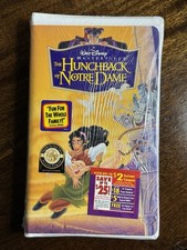 THE HUNCHBACK OF NOTRE DAME:MASTERPIECE COLLECTION-VHS FACTORY SEALED CLAM SHELL