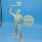 Vintage LOUIS MARX & CO. 6" Inch Green VIKING Figure Excellent Condition 1964 #3