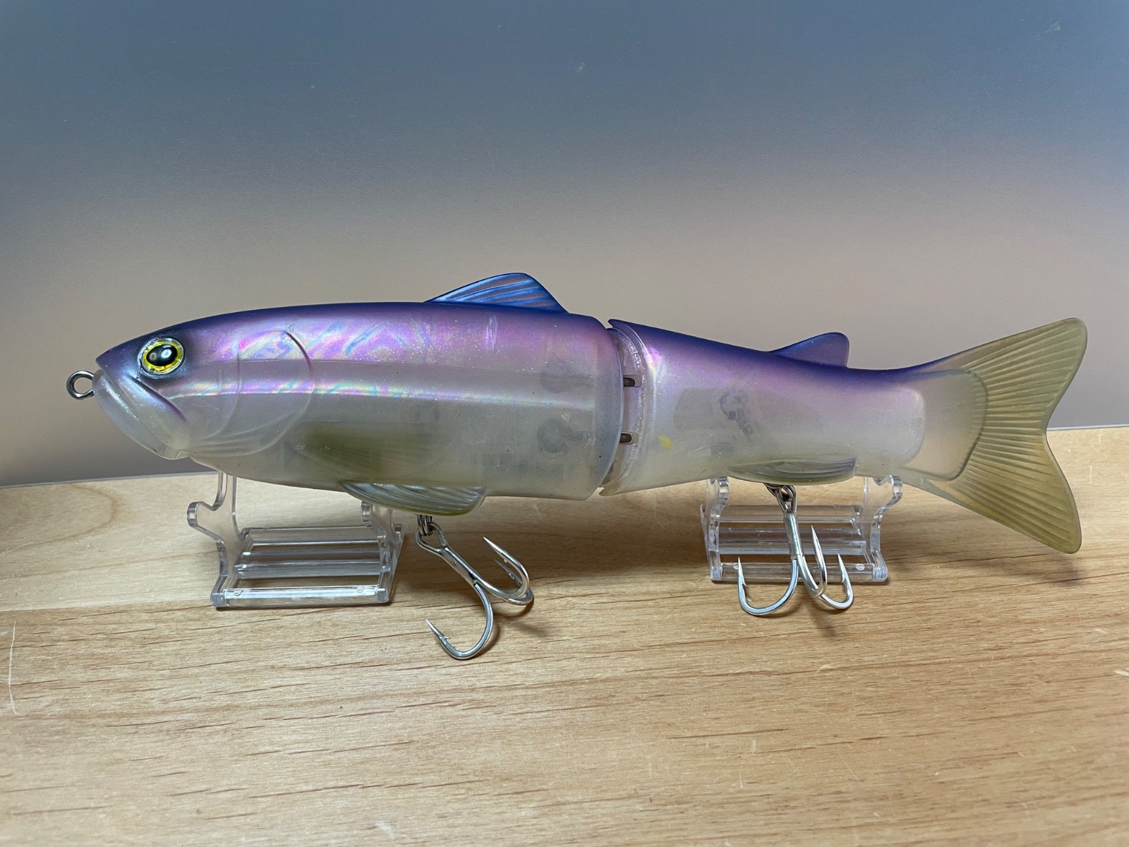 deps new SLIDE SWIMMER 250 ss # Aurora Purple swimbait glidebait fishing lure - Image 2