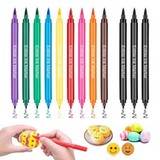 0.42 Ounce (Pack of 12), black, red, yellow, dark green, light blue, pink,...