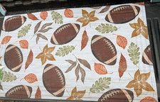 Football Rug Mat Non-Slip Doormat Sports Rug 18" x 30"