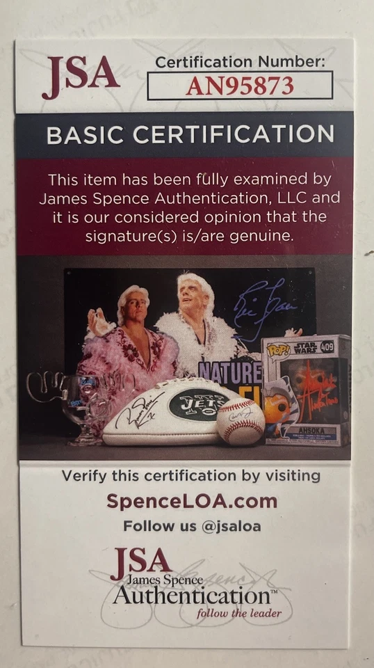 Eddie Mathews Signed 8x10 Photo JSA COA - Image 3 of 3