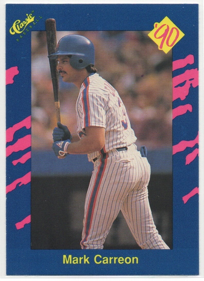 Mackey Sasser 1990 Classic Blue #78  New York Mets