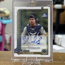 2025 Topps Pro Debut - Juan Flores #PD-58 Autographs (AU, RC)