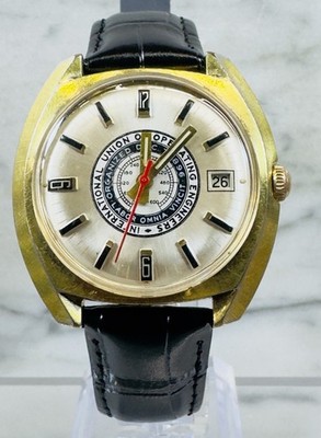 Men's Vintage IUOE International Union of Operating Engineers Automatic Watch