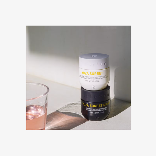 Erborian Yuza Sorbet Night - Vitamin C Night Cream Moisturizer, Free Ship 1.7 oz - Picture 3 of 3