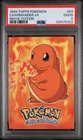 1999 TOPPS POKEMON THE MOVIE EDT #E4 CHARMANDER #4 PSA 2