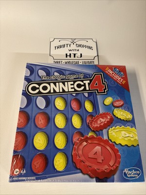 Connect 4 Hasbro Classic Game NEW & Sealed Family Board Game Ages 6+