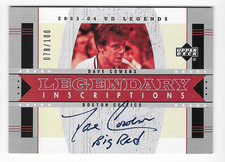 DAVE COWENS 2004 UPPER DECK LEGENDS INSCRIPTIONS 