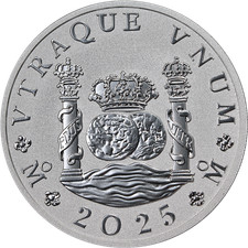 2025 Australia 1 Ounce Silver BU Proclamation Pillar Dollar 225th Anniv STOCK 105.00 per troy oz