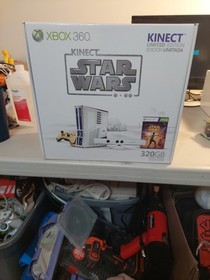 Microsoft XBOX 360 Limited Edition Star Wars Kinect 320GB Console Factory Sealed