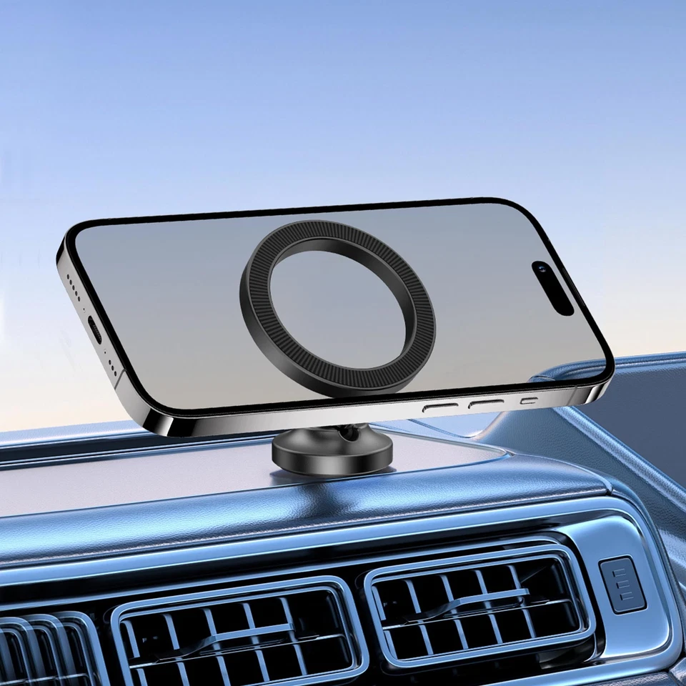 360 Car Phone Holder Windscreen Dashboard Suction Mount Stand For Universal - Image 3 of 4