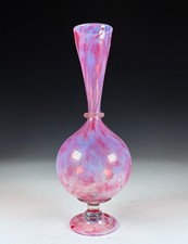 Fine Antique Venetian Italian Art Glass Vase with Great Color