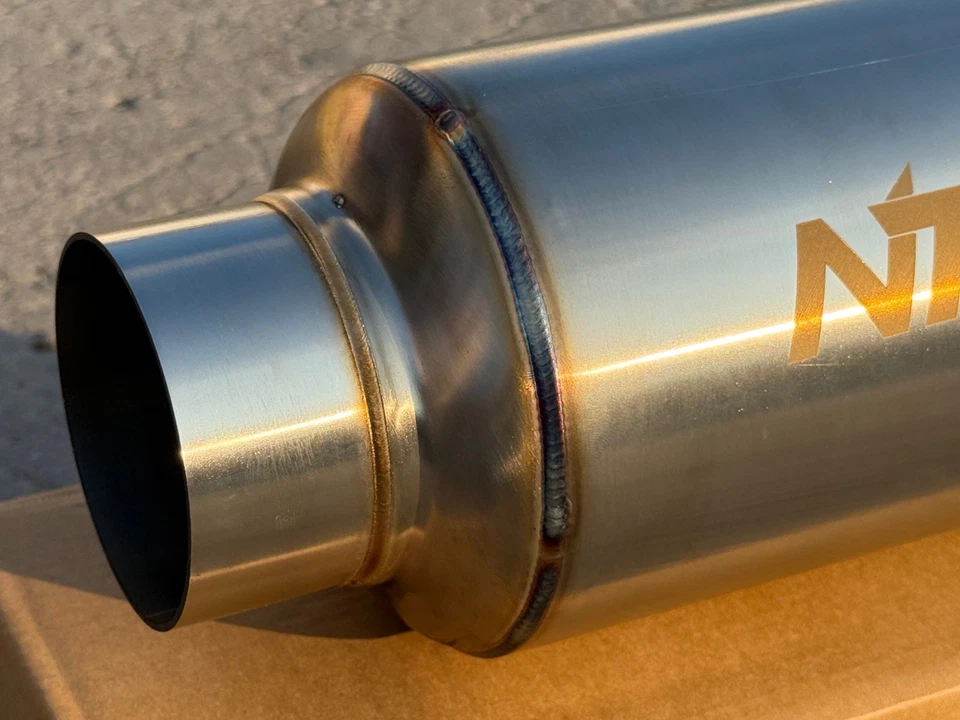 NETAMI NTR 3" PRO SERIES MUFFLER 100% AUTHENTIC - Image 2 of 4