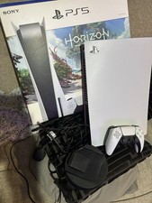 Sony PlayStation 5 825 GB White Disc Console Boxed with Controller and Cables