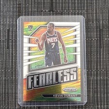 Panini Prizm 2022-23 Kevin Durant #7 Fearless Brooklyn Nets Basketball Card