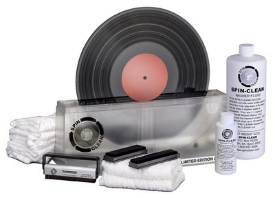 Spin-Clean Limited-Edition ''Clear'' Vinyl Record Washer Deluxe Kit | Record Cl...