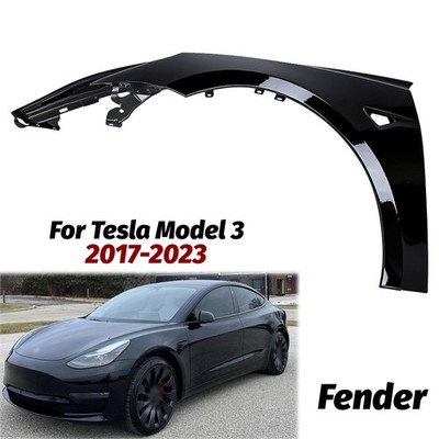 For 2017-2023 Tesla Model 3 Front Left Driver Side Steel Fender PBSB Painted